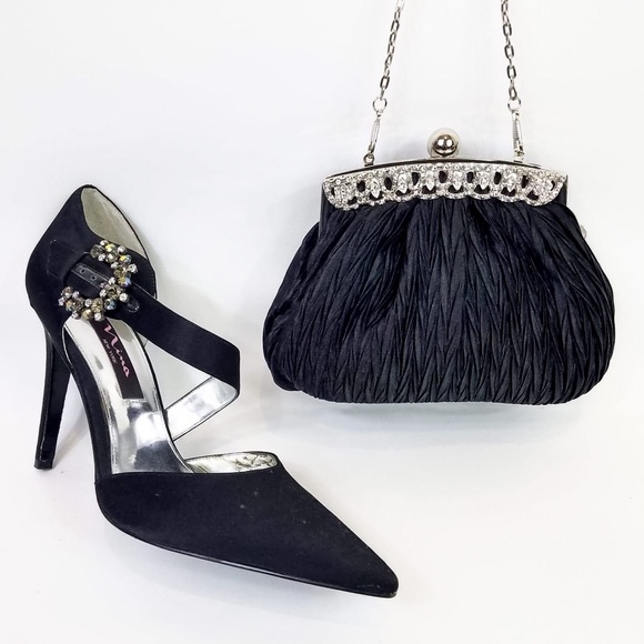 Handbags - Vintage Style Evening Purse - Rhinestone